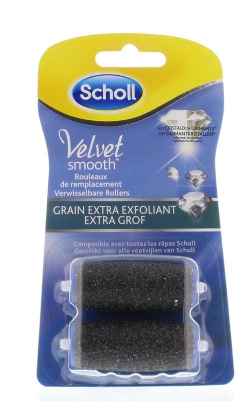 Velvet refill grof diamond 2 stuks Scholl