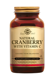 Cranberry with Vitamin C 60 stuks Solgar