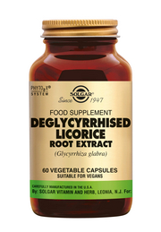 Deglycyrrhised Licorice Root Extract 60 stuks Solgar