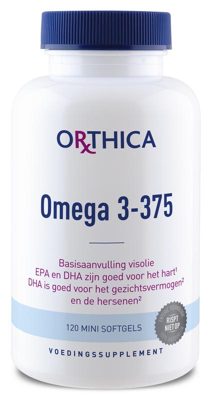 Omega 3-375 120 softgels Orthica