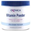 Vitamin poeder 250 gram Orthica