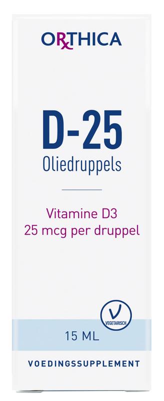 Vitamine D (voorheen spierkracht) 15ml Orthica