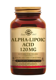 Alpha Lipoic Acid 120 mg 60 stuks Solgar