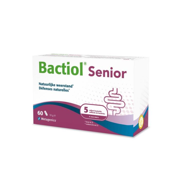 Bactiol senior NF 60 capsules Metagenics