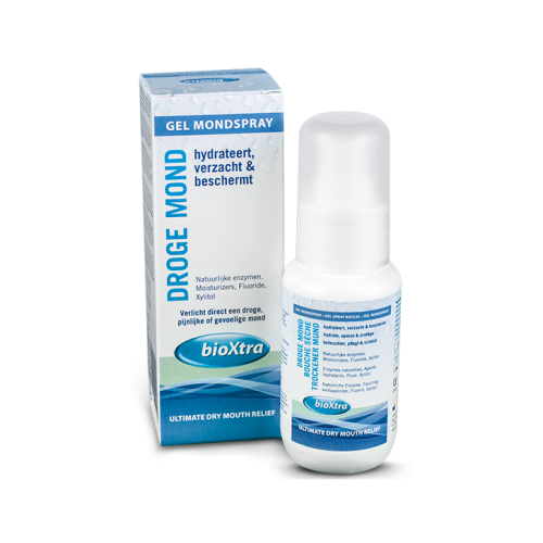 Bevochtigende mondspray voor droge mond 50 ml Bioxtra