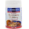 Curcuma 20.000 mg (turmeric) 120 tabletten Lamberts