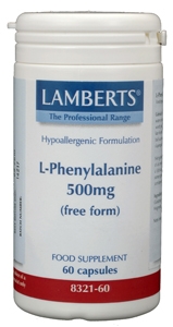 L-Phenylalanine 500 mg 60 capsules Lamberts