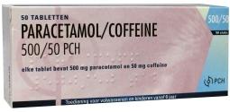 Paracetamol coffeine 500/50 50 tabletten Teva