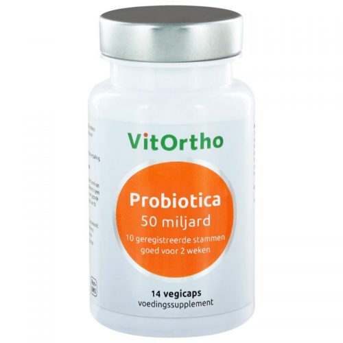 Probioticapsules 50 miljard 14 vegi-caps Vitortho