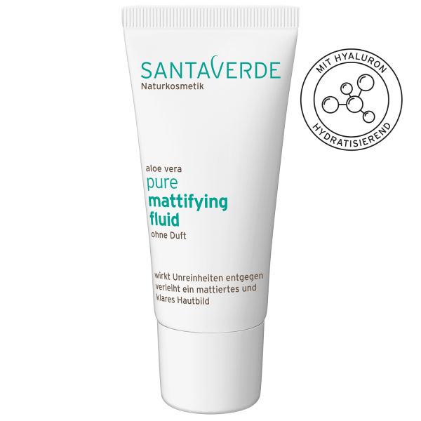 Pure matterende creme zonder parfum bio 30 ml Santaverde