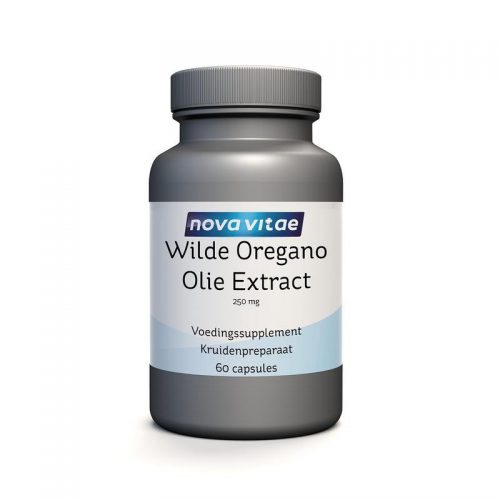 Wilde oregano olie 250 mg 60 capsules Nova Vitae