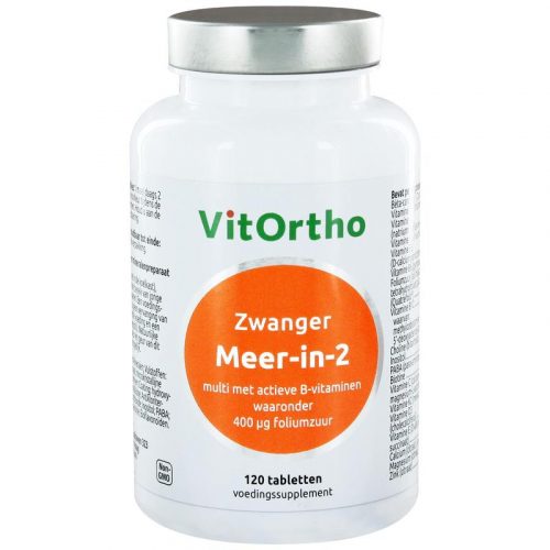 Meer-in-2 zwanger 120 tabletten Vitortho