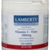 Vitamine C 500 time released & bioflavonoiden 250 tabletten Lamberts