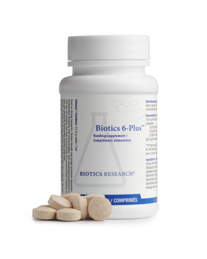 6 plus pancreatin 90 tabletten Biotics