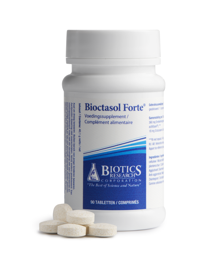 Bioctasol forte 6000 mcg 90 tabletten Biotics