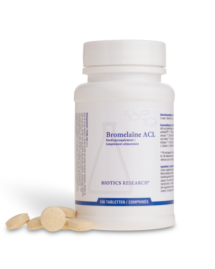 Bromelaine ACL 100 tabletten Biotics