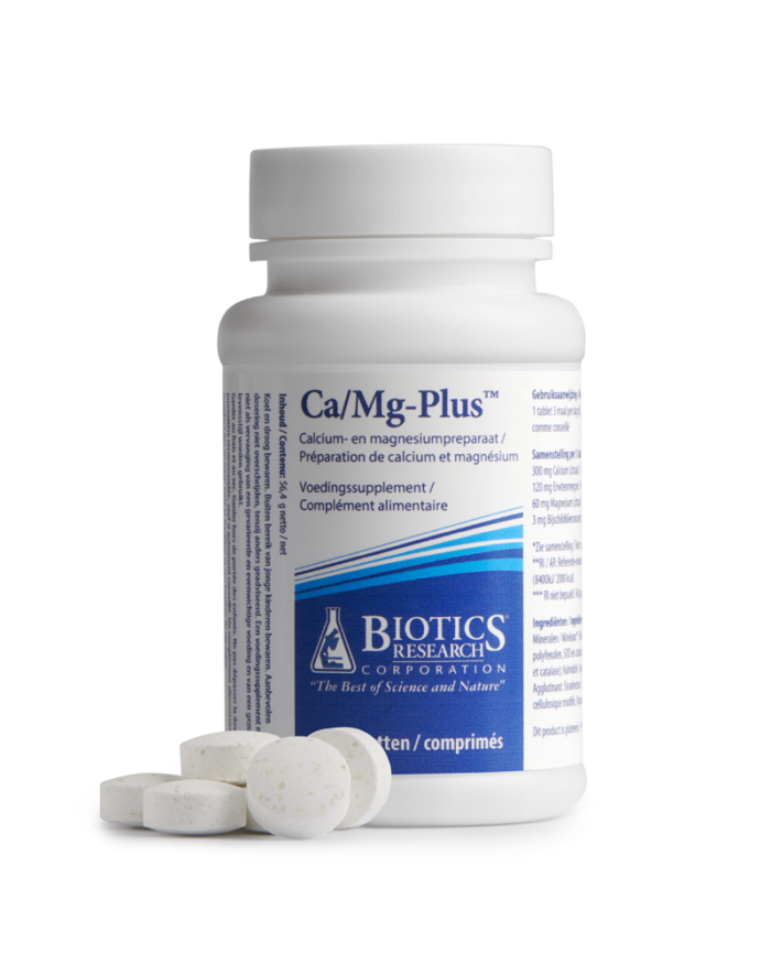 Ca Mg plus 60 tabletten Biotics