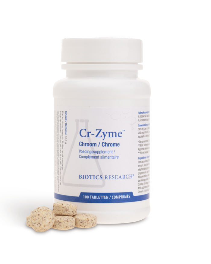 Cr zyme 200 mcg gtf 100 tabletten Biotics