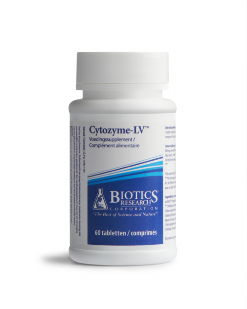 Cytozyme LV lever 60 tabletten Biotics
