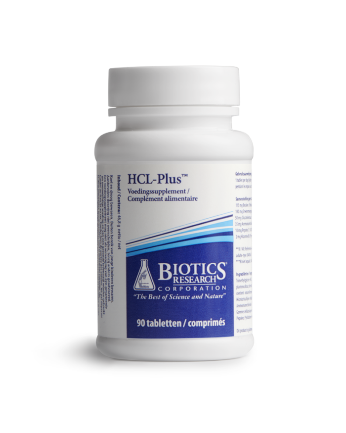 HCL plus 90 tabletten Biotics