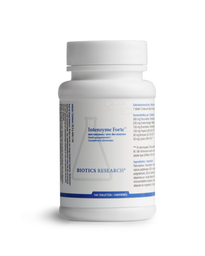 Intenzyme forte 100 tabletten Biotics