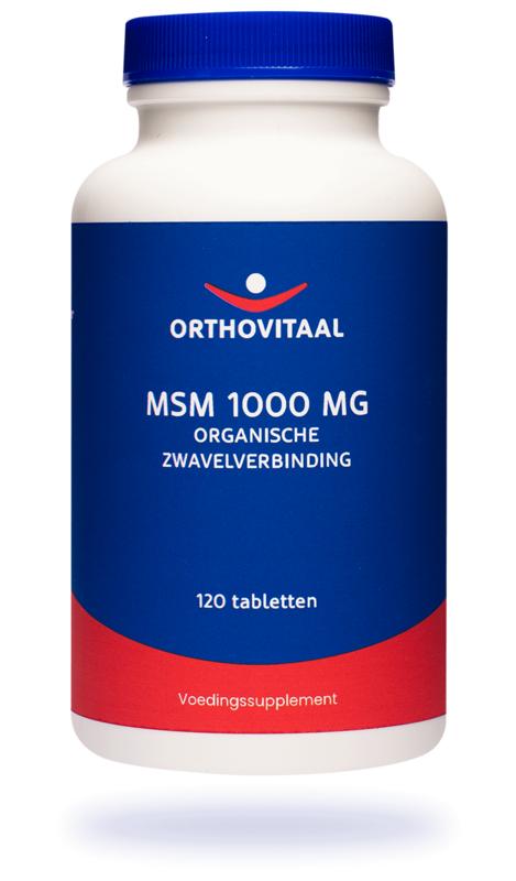 MSM 1000 mg 120 tabletten Orthovitaal