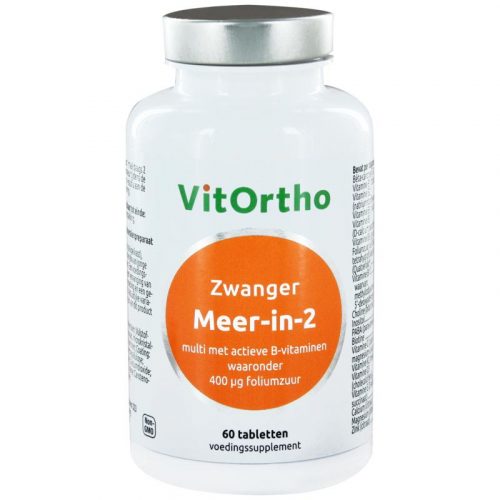 Meer-in-2 zwanger 60 tabletten Vitortho