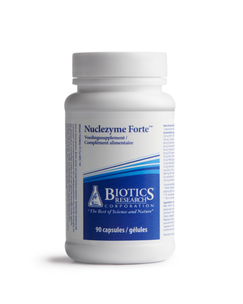 Nuclezyme forte 90 capsules Biotics