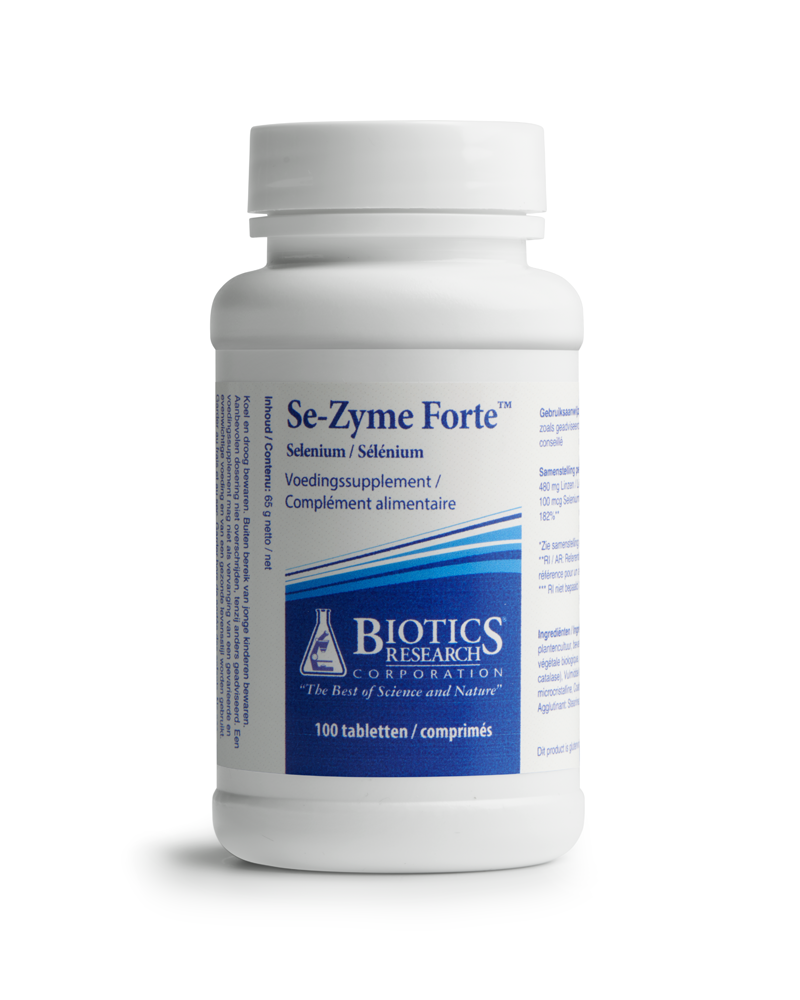 Se zyme forte 100 mcg 100 tabletten Biotics