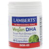 Vegan DHA 250 mg 60 capsulles Lamberts