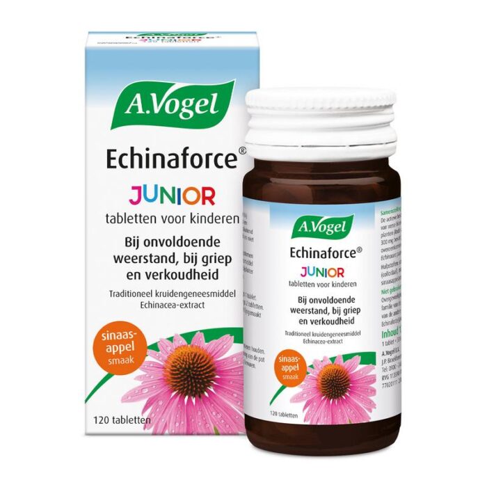 Echinaforce junior 120 kauwtabletten Vogel