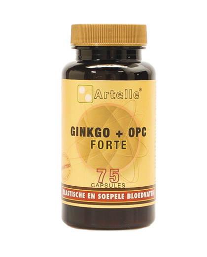 Ginkgo + OPC 75 capsules Artelle