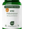232 Foliumzuur 400mcg 60 vegicaps AOV