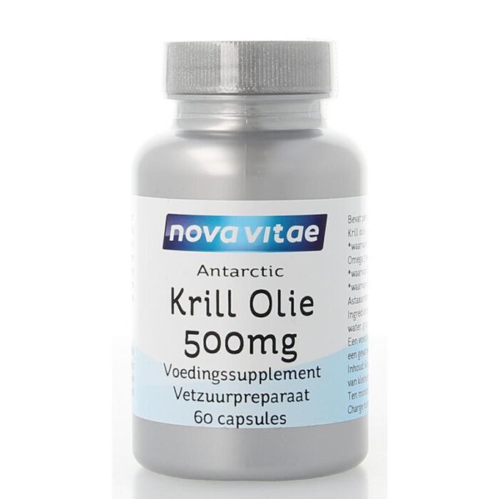 Antarctic krill olie 500 mg 60 capsules Nova Vitae
