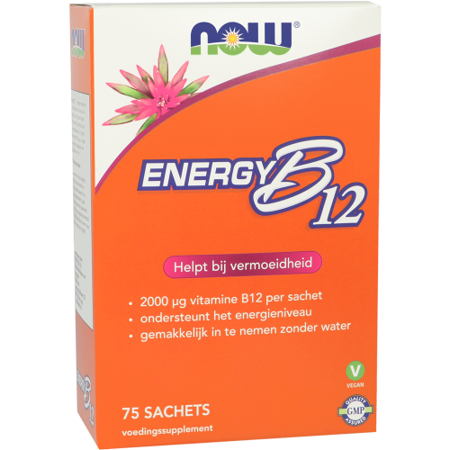 Energy B12 2000 mcg 75 sachets NOW