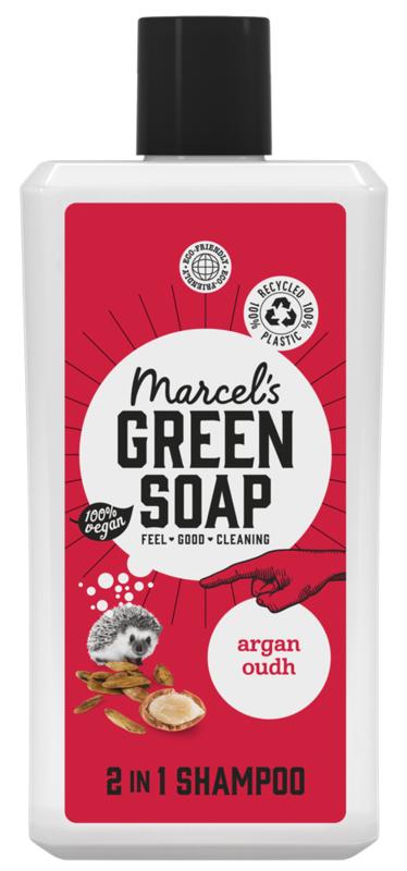 2 in 1 Shampoo argan & oudh 500 ml Marcel's GR Soap