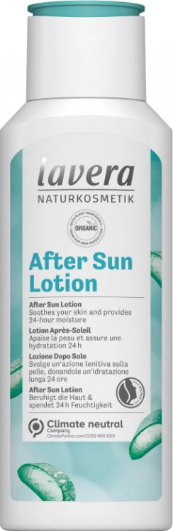 Aftersun lotion apres-soleil bio EN-FR-IT-DE 200 ml Lavera