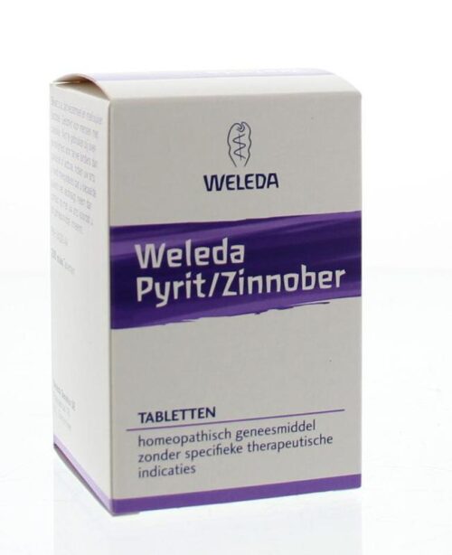 Pyrit zinnober 50 g 200 tabletten Weleda