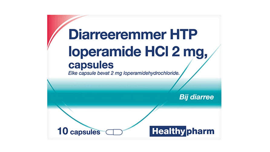 Diarree remmer 2mg/loperamide 10 capsules Healthypharm