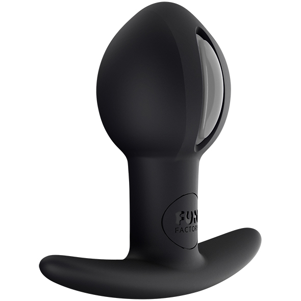 Fun Factory - B Ball Uno Anaal Plug with Motion Grijs Zwart