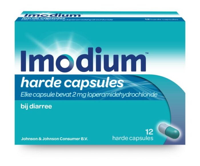 Imodium anti diarree 2 mg 12 capsules
