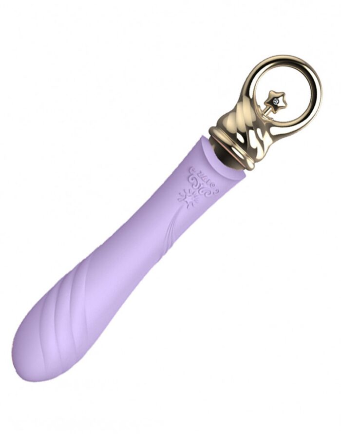 ZALO - Courage heating G-spot vibrator lila