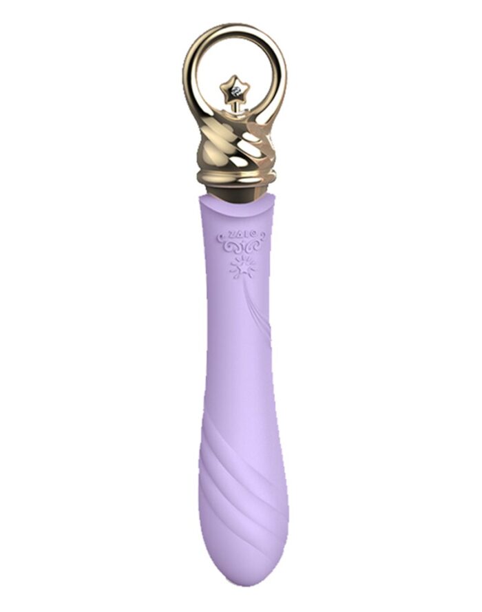 ZALO - Courage heating G-spot vibrator lila