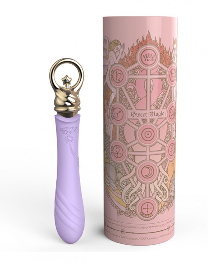 ZALO - Courage heating G-spot vibrator lila