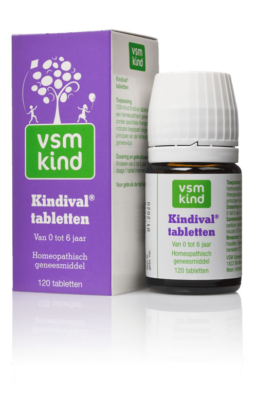 Kindival kind 0-6 jaar 120 tabletten VSM