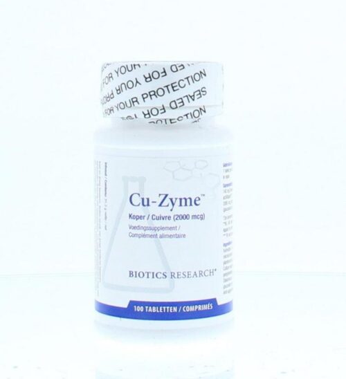 CU-Zyme 2 mg 100 tabletten Biotics
