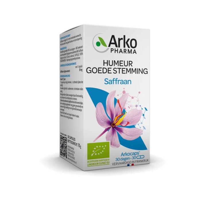 Saffraan bio 30 capsules Arkocaps