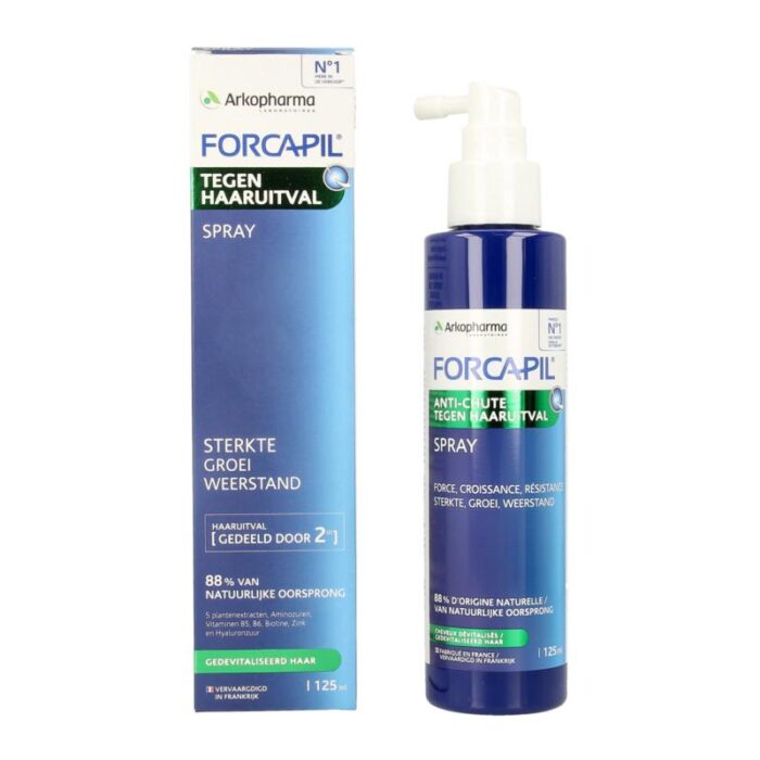 Tegen haaruitval spray 125 ml Forcapil