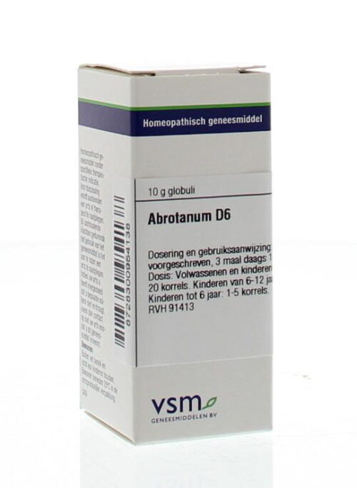 Abrotanum D6 10 gram VSM