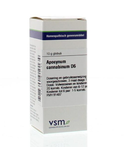 Apocynum cannabinum D6 10 gram VSM